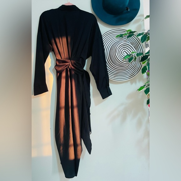 Do + Be Slip dress black Color. Size medium to large - Picture 4 of 5